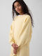 Kids Sweatshirt Fleece Lining Maize Yellow