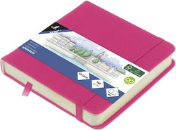 Sketchbook 12 X 12cm Hot Pink 140gr 160σελ Λαστ...