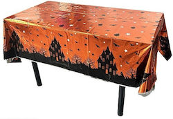 Party-Tischdecken Alista Home Folie Halloween Druck Spukhaus 137 x 183 cm Orange