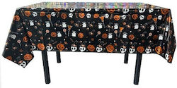 Tablecloth Alista Home Foil Halloween Print Boo 137 X 274 Cm Black