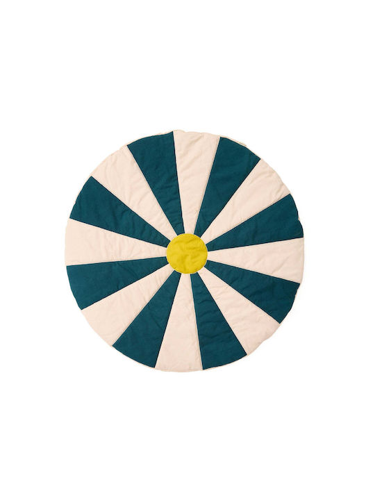 Kids Concept Παιδικό Χαλί Πετρόλ 112x112cm Πάχους 20mm Kids Concept Παιδικό Χαλί Πετρόλ 112x112cm Πάχους 20mm