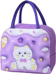 Alista Home Genți De Prânz Pentru Copii De Mână Violet 19x13x23cm Alista Home Genți De Prânz Pentru Copii De Mână Violet 19x13x23cm