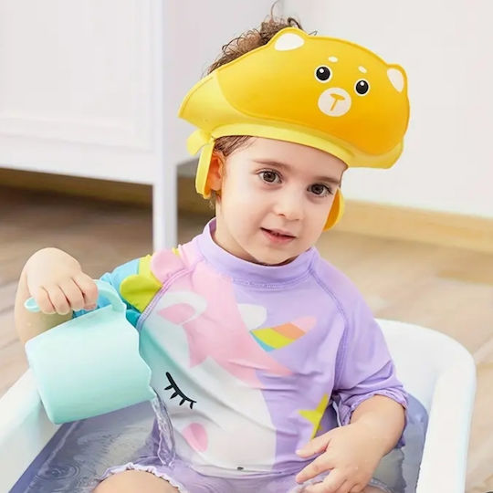 ShuShu Protecție Pentru Cap Pentru Spălat Galbenă
