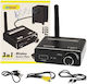 Andowl Bluetooth 5.0 Receiver Usb Output Port Q-t231 3in1 Wireless Receiver Player