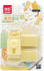 Eraser Alista Home Cat Paw Model 2 Refills Pull-push Adjustment Rubber Yellow