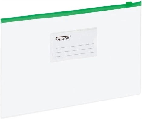 A5 Snap Closure Green Document Holder 200 Sheet Capacity