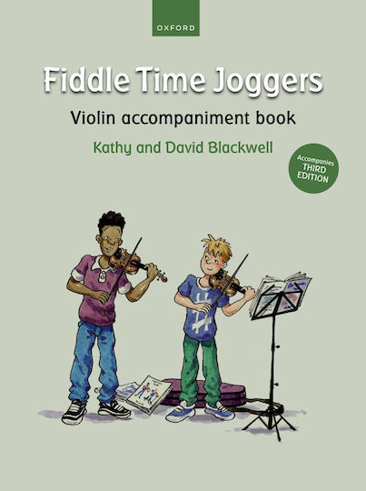 Fiddle Time Joggers Violin Accompaniment Book Accompanies