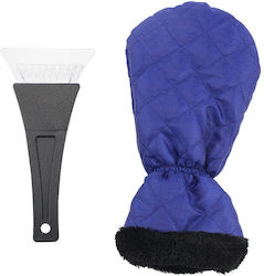 Set Răzuitoare Cu Mănușă Pentru Zăpadă Alista Home Izolație Din Bumbac Impermeabilă 31 X 15 Cm Albastru