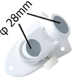Bază Stand Pentru Steag Alista Home 2,8 Cm Albă