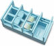 Dispenser Bandă Adezivă Alista Home Suport Bandă Birou Școală Plastic 15.5 X 7.7 X 7.4 Cm Albastru Deschis