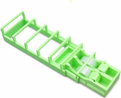 Tape Dispenser Alista Home Tape Holder Office School Plastic 15.5 X 7.7 X 7.4 Cm Green