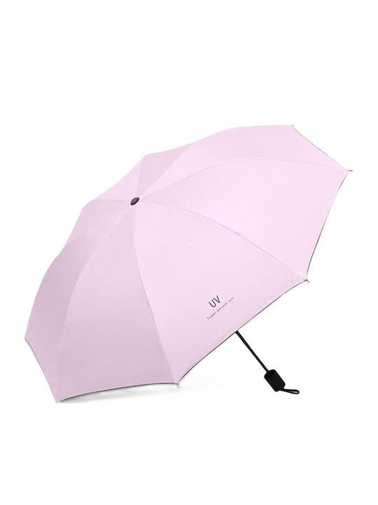 Alista Home Automatic Compact Pink Rain Umbrella