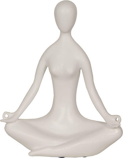 Zaros Figurină Decorativă Animal Din Material Ceramică Yoga 19.3x24.5x24.5cm