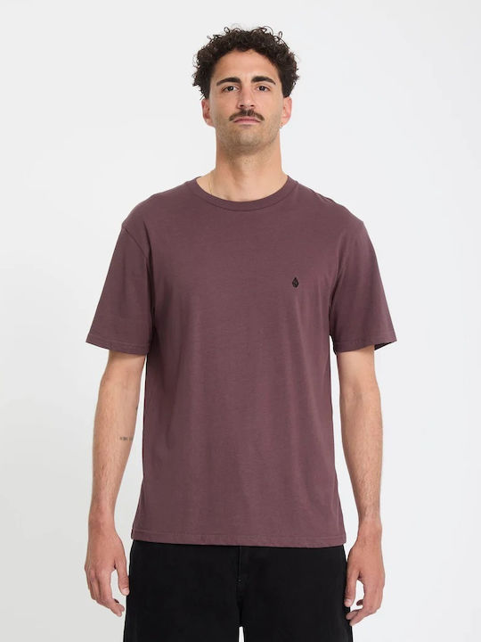 Volcom Stone Blanks T-shirt Μωβ