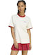 Damen Sport T-Shirt Weiß