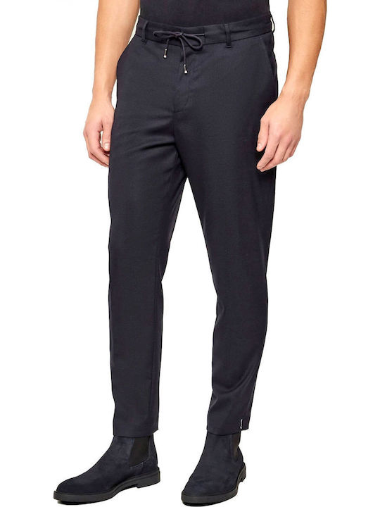 Boss Παντελόνι Chino σε Tapered Γραμμή Μπλε