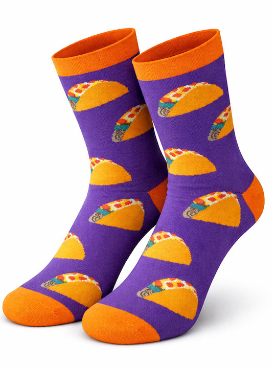Carnaval Socks Κάλτσες Μωβ Carnaval Socks Κάλτσες Μωβ