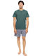 Ulisse Summer Men's Pyjama Sea Green