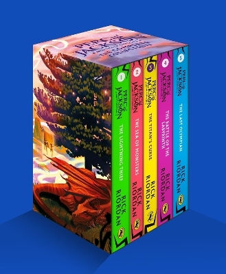 Percy Jackson And The Olympians Boxset Rick Riordan Puffin