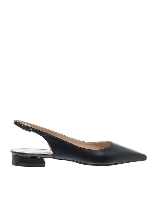 Mourtzi Balerini Slingback din Piele pentru Fem...