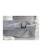 Guy Laroche Central Armchair Throw Chenille 180x150cm Silver