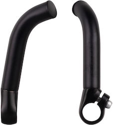 Force B4.3 Aluminum Bicycle Handlebar End 14.5cm Black 35086