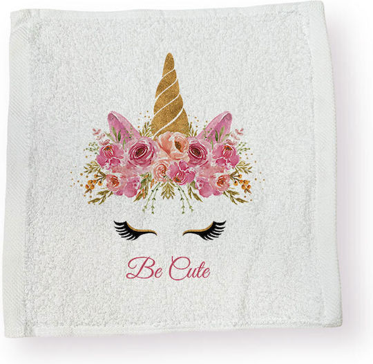 Bonjour Bebe Unicorn În Flori Umărul Burp Cloth