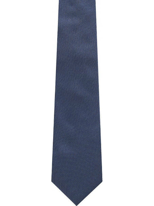 CC Collection Corneliani Ανδρική Γραβάτα Μεταξωτή σε Μπλε Χρώμα