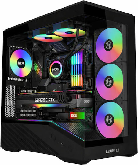 Vengeance Rooster-V9 Lian Li Edition Гейминг Настолен Компютър Ryzen 9-7900 32GB DDR5 1TB SSD Radeon RX 9060 Без Операционна Система
