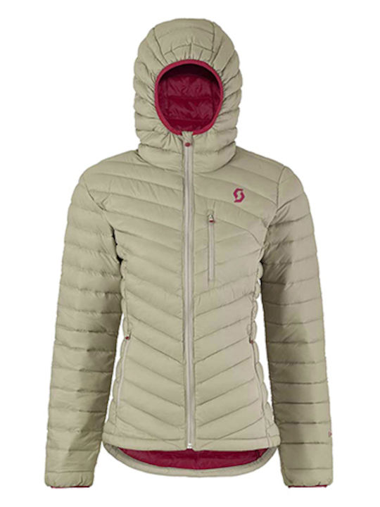 Scott Down 244336 Damen Ski- und Snowboardjacke Beiges