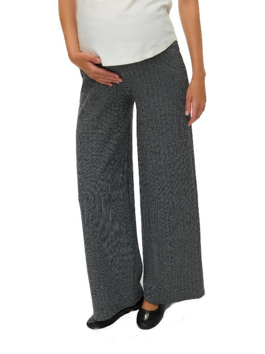 Maternity Wool Pants 20023108 Tonia Wide Mamalicious