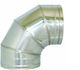 Heavy Duty 90 Degree Chimney Corner For Flue Φ-250 Stainless Steel Aisi 304 Inoxshell