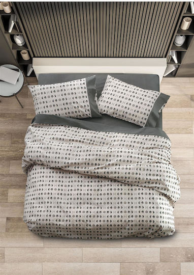 Makis Tselios Home Сет Завивка Единична 160x240см Бежова