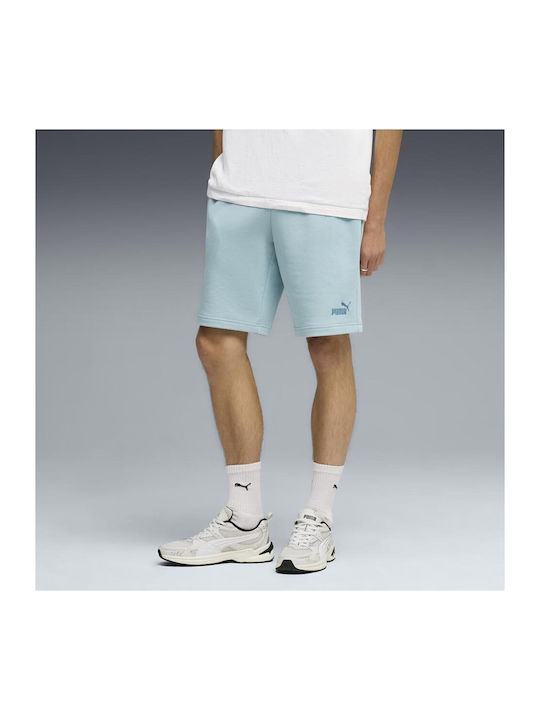 PUMA Logo 10'' Sport Herren Shorts Hellblau