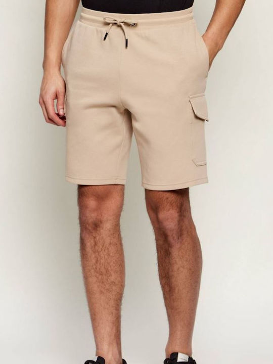 Herren Shorts Cargo Beigen