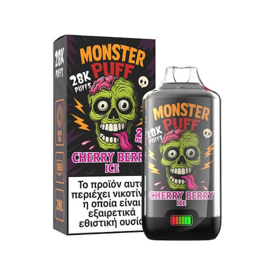 Puff Țigară Electronică De Unică Folosință Monster 2ml 20mg Violet