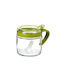 Alista Home Vază pentru Zahăr cu Capac Sticlă Transparentă 180ml