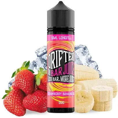 Drifter Vape Flavor Shot 16ml/60ml 1 Stück Erdbeer Bananen Eis