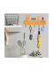 Alista Home Agățătoare Chei De Perete Din Lemn 5 Compartimente 13.5x22cm
