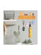 Alista Home Agățătoare Chei De Perete Din Lemn 5 Compartimente 13.5x23cm
