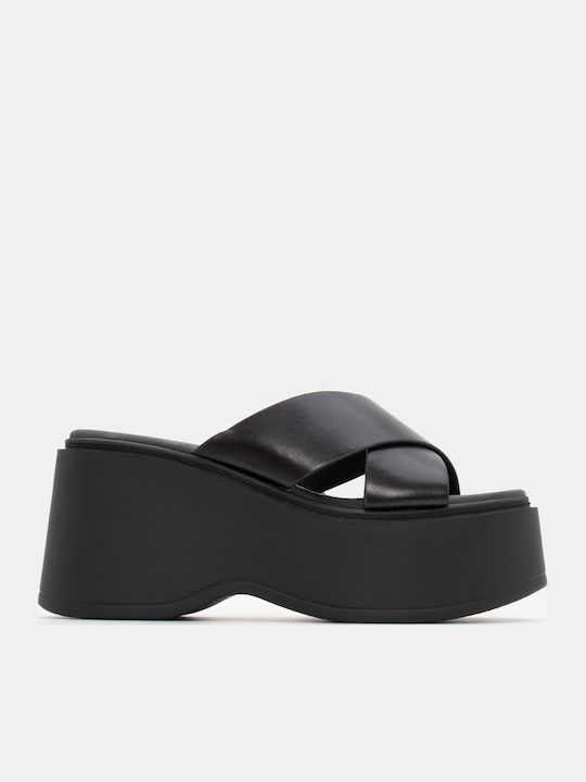 Luigi Black Sandals