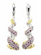 Schöne Natürliche Granat Amethyst Schlange Ringe 2