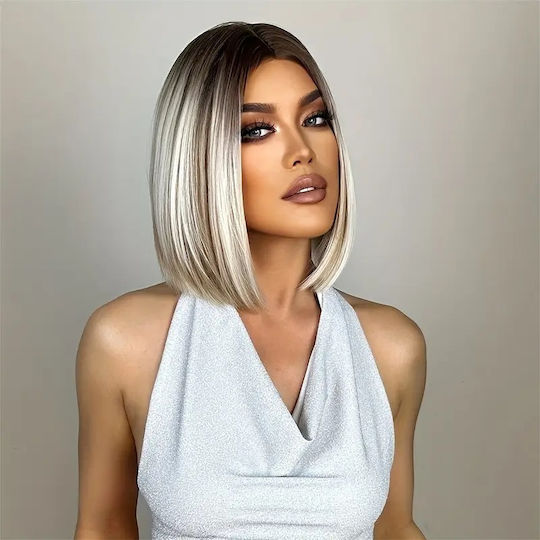 Animis Beauty Perucă Cu Păr Sintetic Blondă 30cm