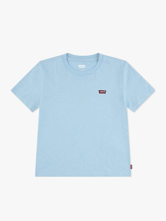 Levi's Παιδικό T-shirt Γαλάζιο Batwing Chest Hit