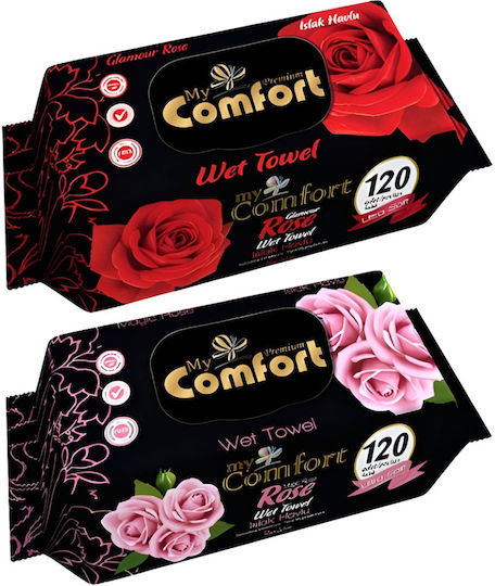 My Comfort Body Wipes 120 Pieces