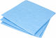 Set 10 Lavete Universale York 38 X 35cm 140gsm Ideal Horeca Fără Scame Curățare Albastre