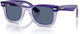 Ray Ban Квадратни Детски Слънчеви Очила Сини