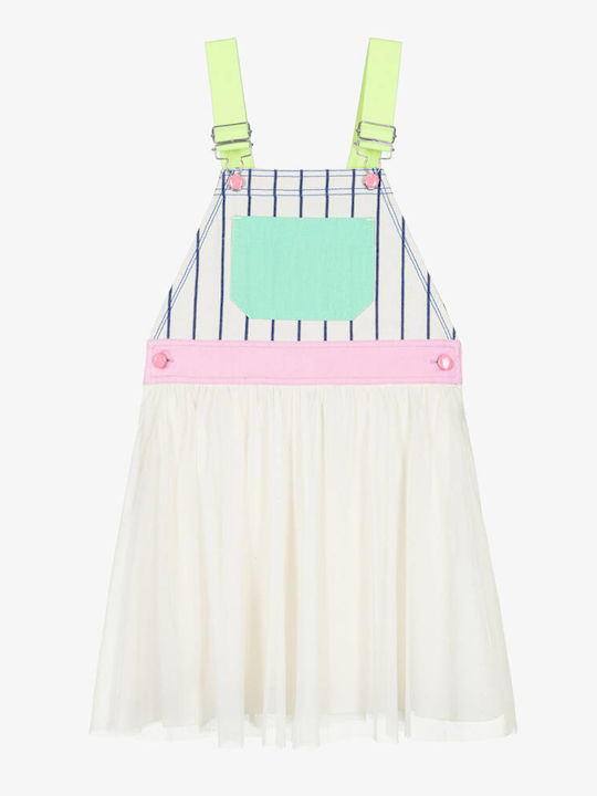 Girls Dress Sleeveless Tulle Beige U21818 N48
