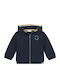 Kids Sweatshirt Cotton Hooded Blue