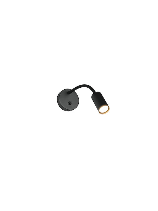 Trio Lighting Modern Wandleuchte Schwarz